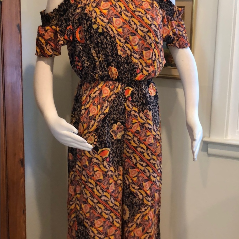 Free People Carmen Pattern jumpsuit NWT Off - Picture 4 of 8